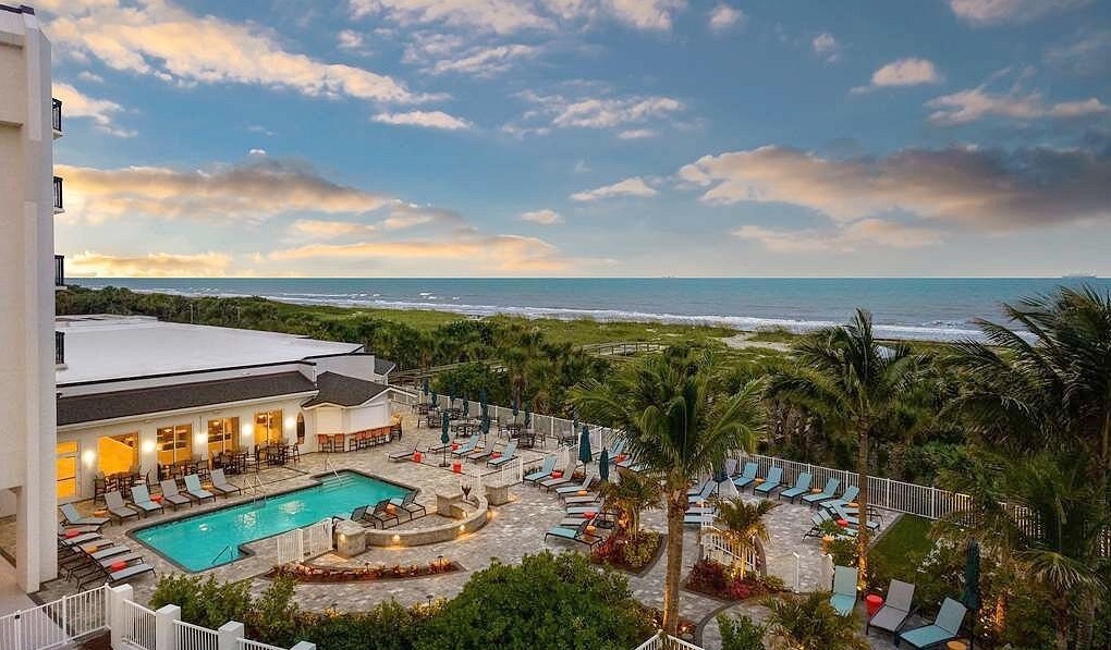 Port Canaveral Waterfront Hotels Hilton Garden Inn Cocoa Beach Oceanfront